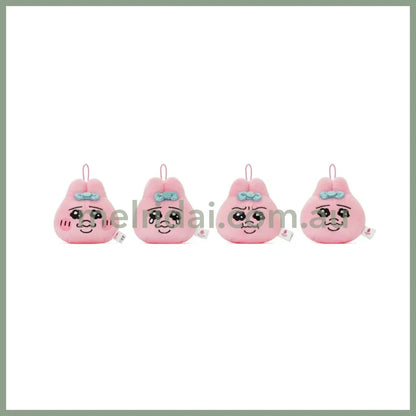 Opanchu Usagi | Punkyu Rabbit Face Keyring (8 Types Random) 7.3 X 7.2.48Cm