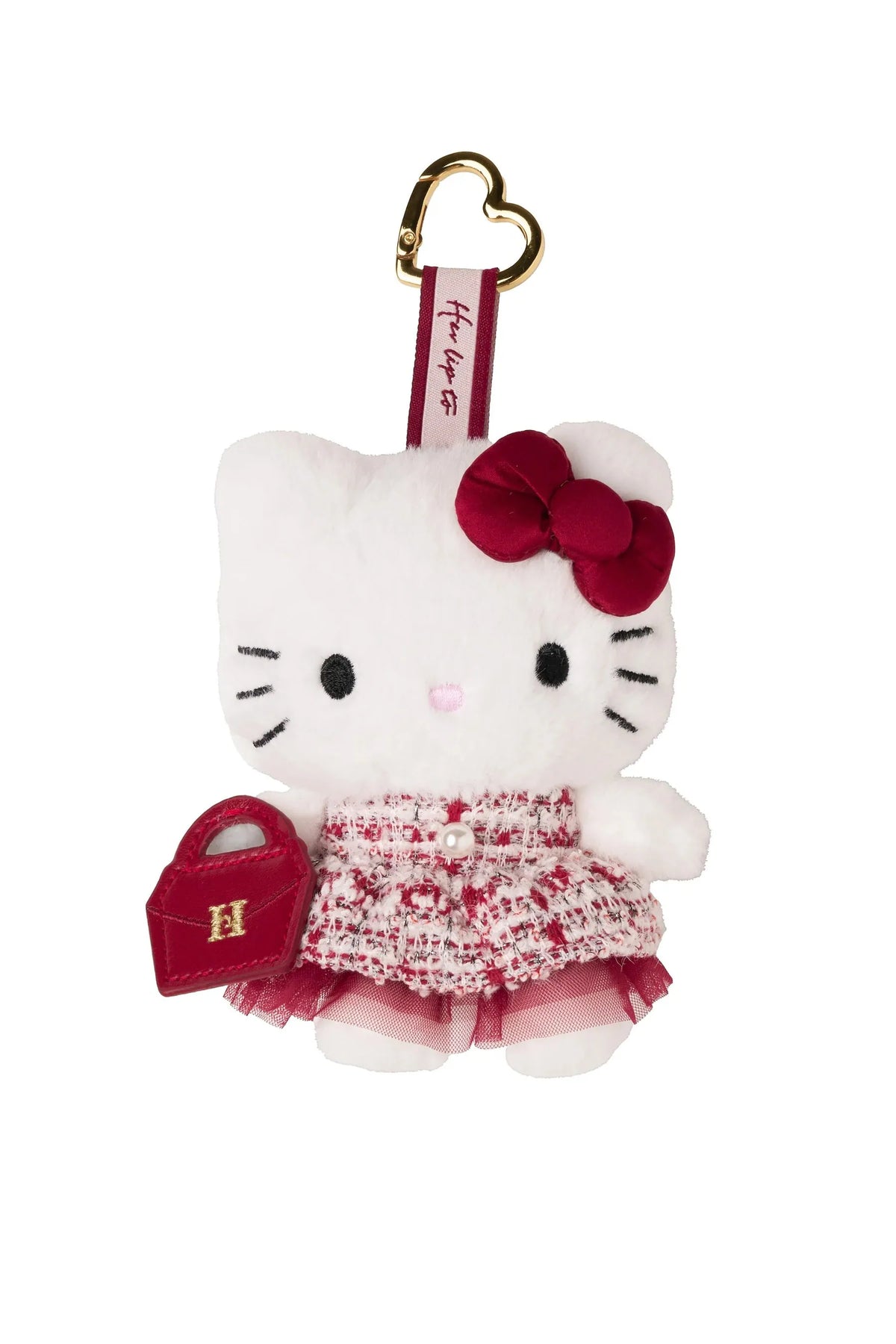 HERLIPTO X HELLO KITTY | Plush Keychain Bag Charm Mascot Holder