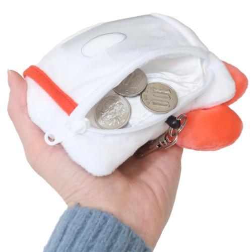 SANRIO | Face Pass Case Coin Case with Reel 218×142×68mm (Hello Kitty)