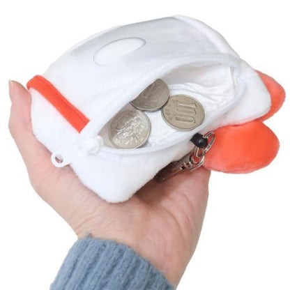 SANRIO | Face Pass Case Coin Case with Reel 218×142×68mm (Hello Kitty)