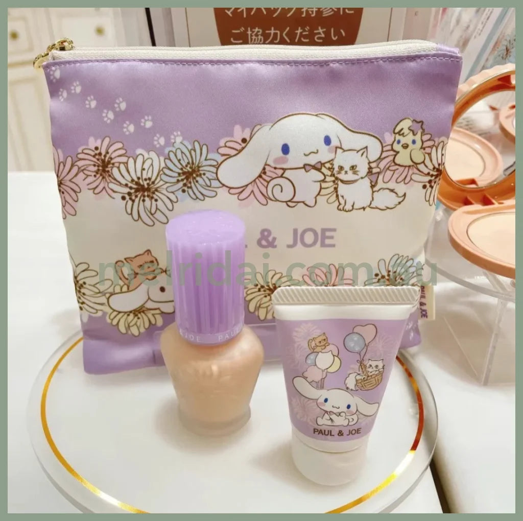 Paul&Joe X Cinnamoroll | 2023 Foundation Primer & Hand Cream Set