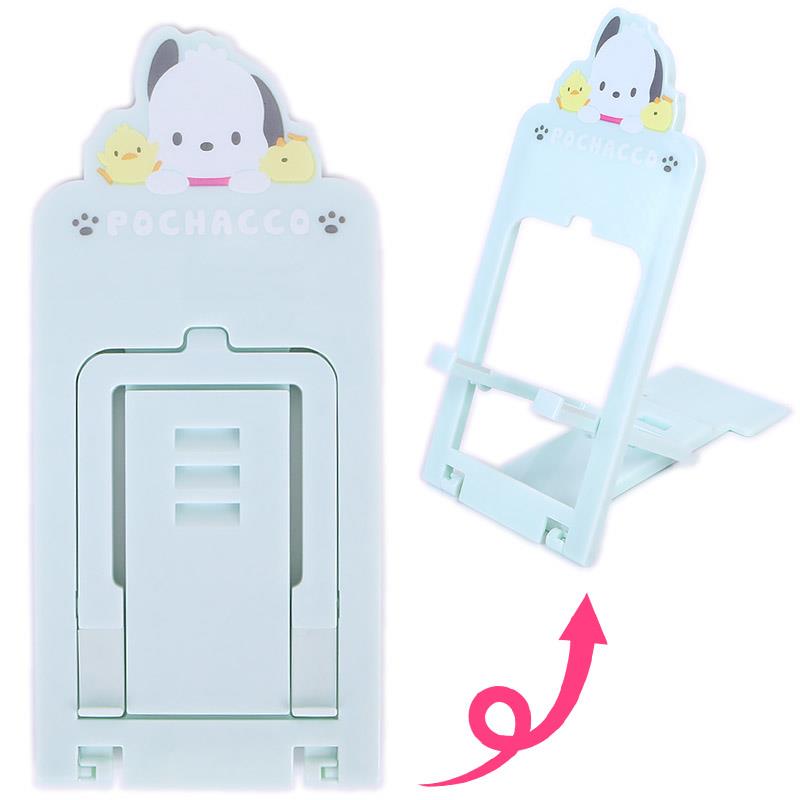 Sanrio | Smartphone Stand 6.5×0.5×14.5Cm 日本三丽鸥 可折叠便携手机支架 斜度可调节 帕恰狗Pochacco
