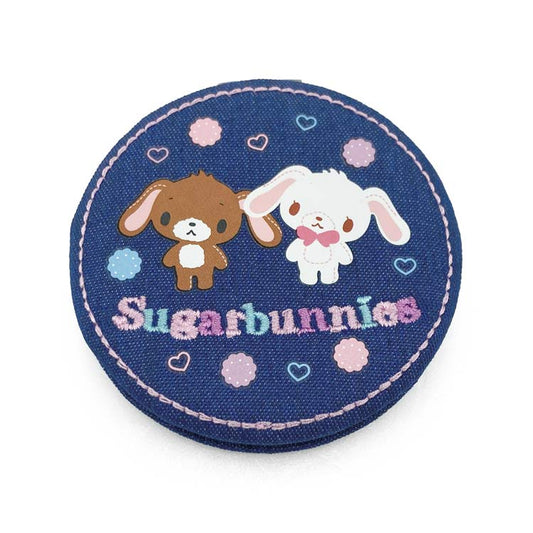 SPINNS x SANRIO | Sugarbunnies Denim Compact Mirror 73x72x15mm