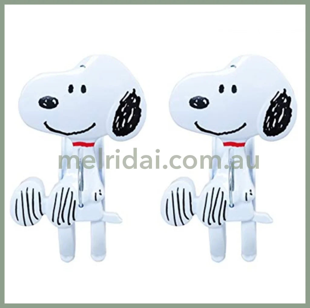 Peanutssitting Clothespin Snoopy 2Pcs