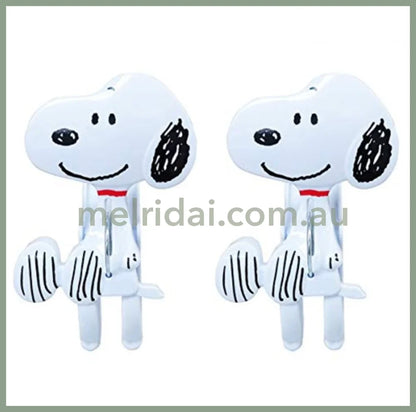Peanutssitting Clothespin Snoopy 2Pcs