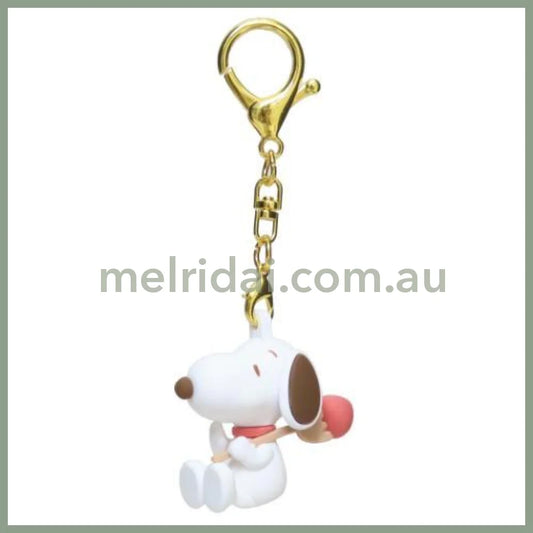 PEANUTS | Snoopy 3D Keychain 35×120×30mm (My Strawberry)