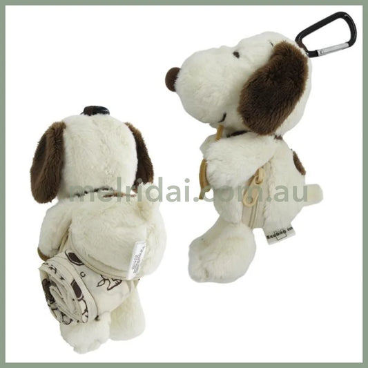 PEANUTS | SNOOPY and Teddy Bear Eco Shopping Bag Mascot Holder Keychain 90×180×100mm