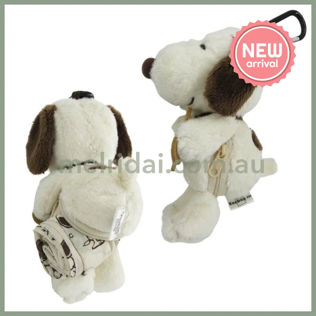 PEANUTS | SNOOPY and Teddy Bear Eco Shopping Bag Mascot Holder Keychain 90×180×100mm