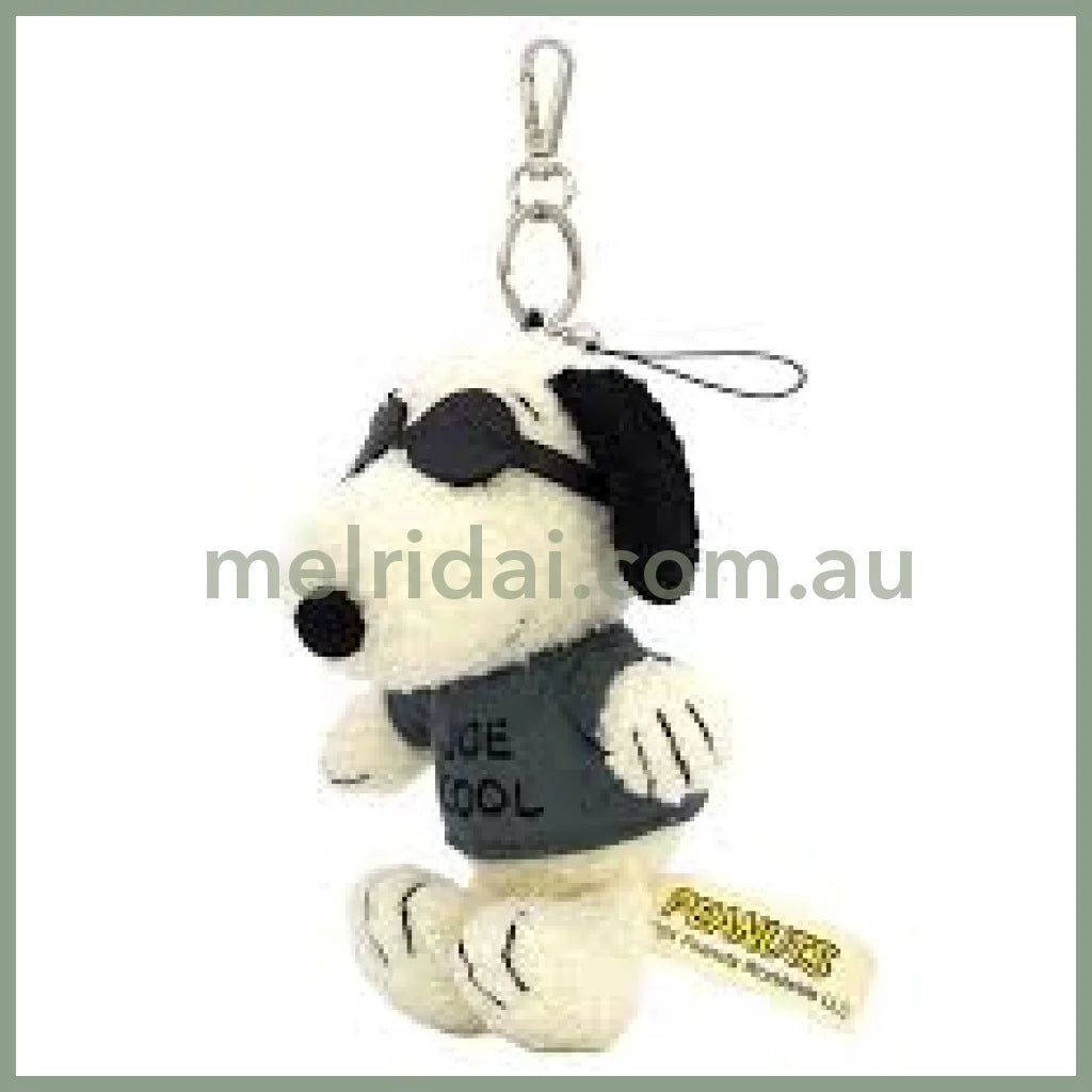 PEANUTS | Snoopy Bag Charm Plush Keychain 115×160×100mm (Joe Cool)