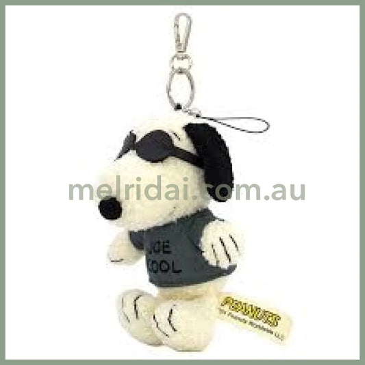PEANUTS | Snoopy Bag Charm Plush Keychain 115×160×100mm (Joe Cool)