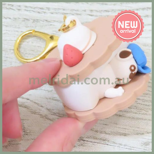 PEANUTS | Snoopy Brother Olaf 3D Keychain 35×120×30mm (Cookie Sandwich)