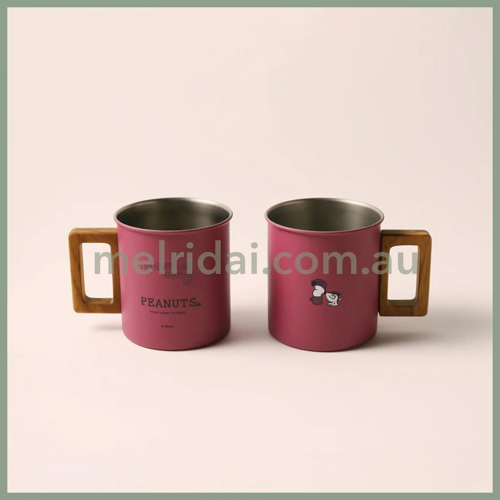 Peanuts | Snoopy Cafe Mug Magenta 300Ml
