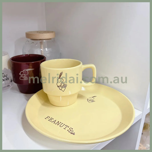 Peanuts | Snoopy Cafe Mug / Plate