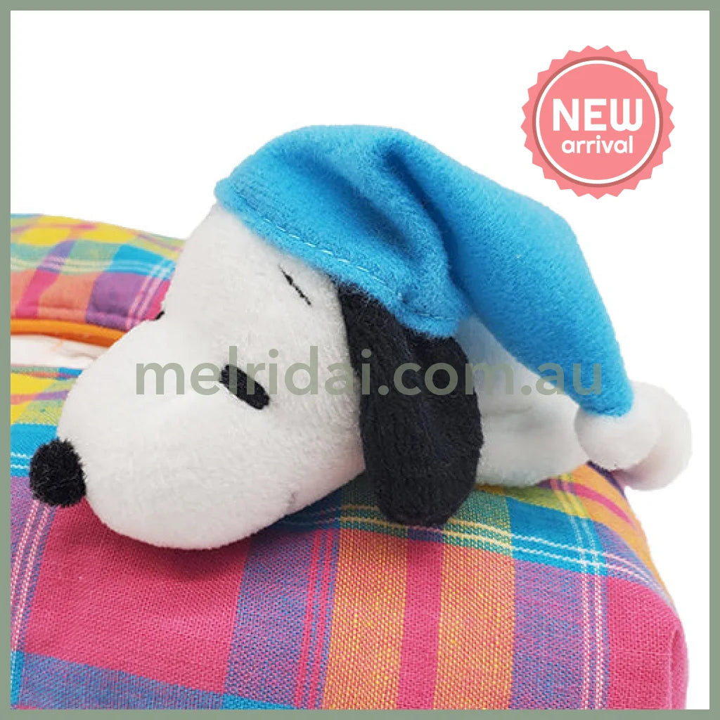 PEANUTS | Snoopy & Charlie Brown Bed Tissue Cover 250x130x120mm