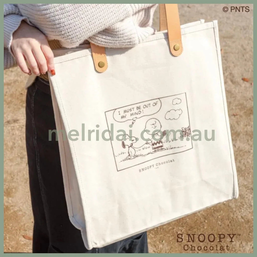 Peanuts | Snoopy Chocolat Tote Bag Limited Edition (Wh)