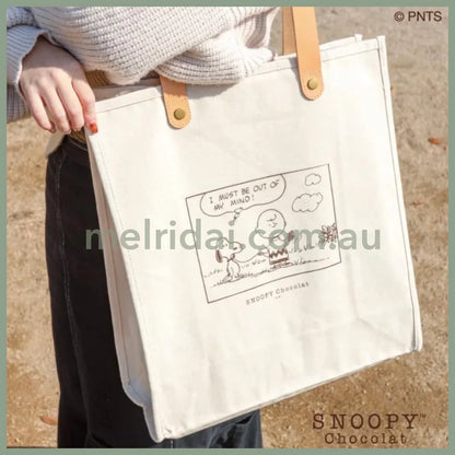 Peanuts | Snoopy Chocolat Tote Bag Limited Edition (Wh)
