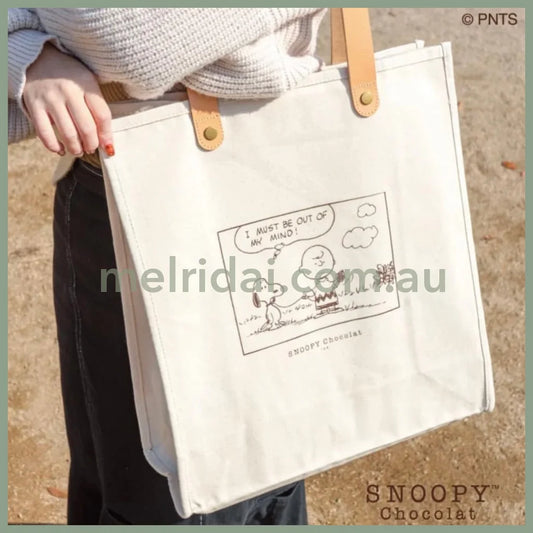 Peanuts | Snoopy Chocolat Tote Bag Limited Edition (Wh)