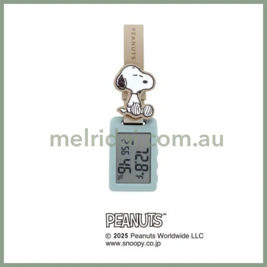 Digital Clock Temperature and Humidity Watch mint
