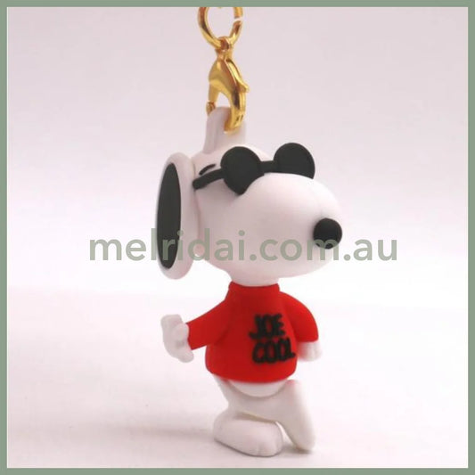PEANUTS | Snoopy KeyChain 6.0cm x 3.3cm x 4.2cm (JOE COOL)