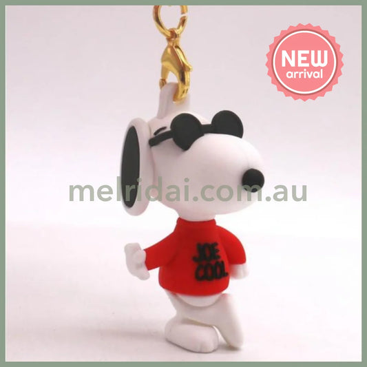 PEANUTS | Snoopy KeyChain 6.0cm x 3.3cm x 4.2cm (JOE COOL)