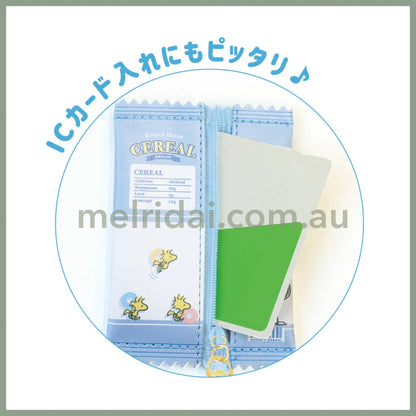 PEANUTS | Snoopy Mascot Mini Pouch 75×120×7mm (Snack Style Cereal)
