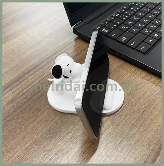 Peanuts | Snoopy Mascot Smartphone Stand H60×W100×D60Mm Pvc Plaza