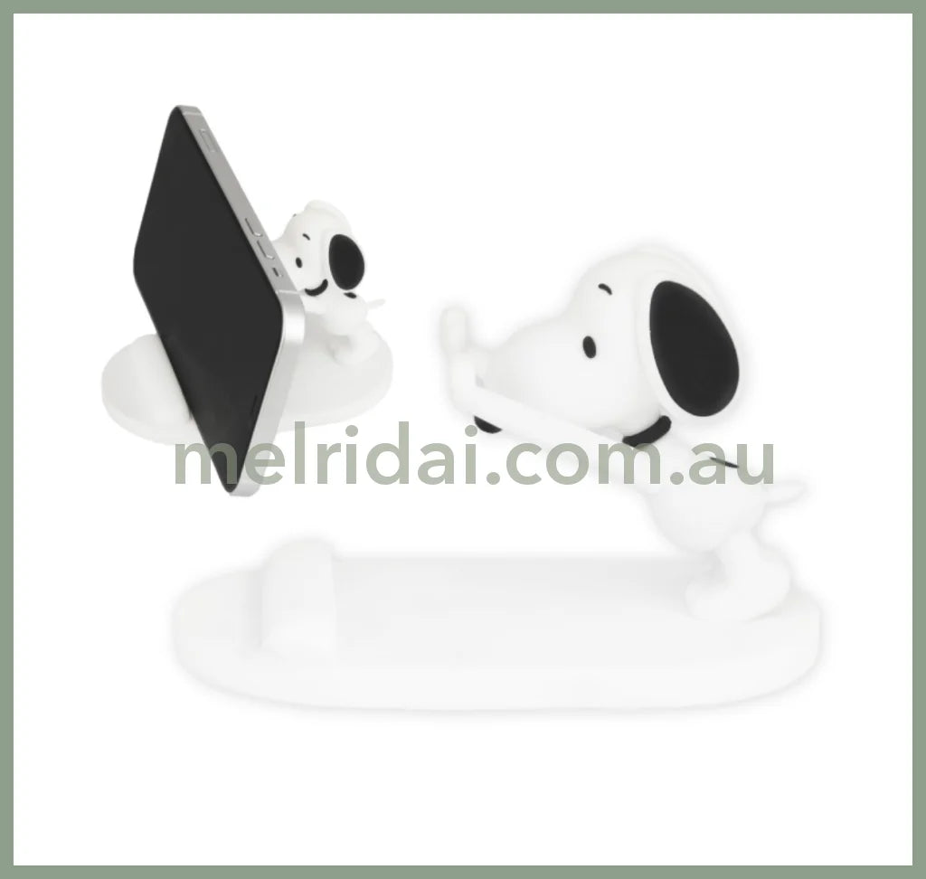 Peanuts | Snoopy Mascot Smartphone Stand H60×W100×D60Mm Pvc Plaza