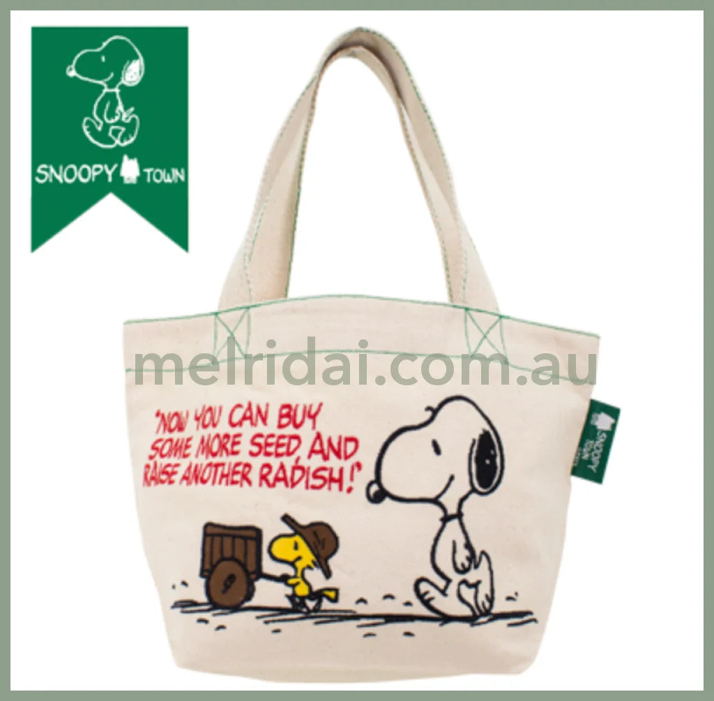 Peanutssnoopy Mini Tote 100% W36×H20×D14Cm