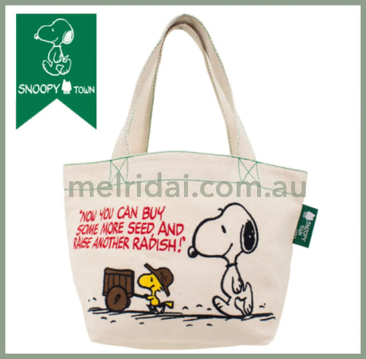 Peanutssnoopy Mini Tote 100% W36×H20×D14Cm