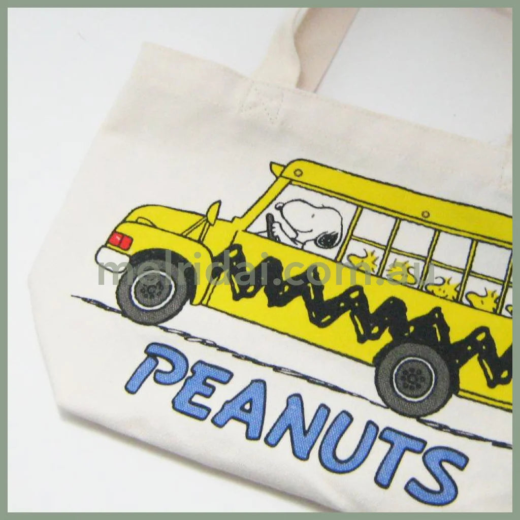 Peanuts | Snoopy Mini Tote Bag H20×W30×D10Cm //