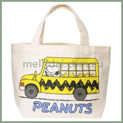 Peanuts | Snoopy Mini Tote Bag H20×W30×D10Cm //