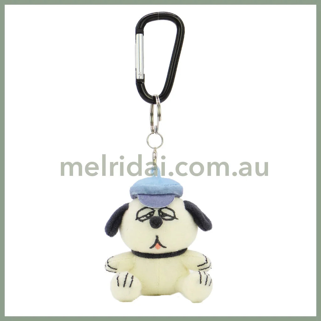 PEANUTS | Snoopy Olaf Mini Mascot Keychain Bag Charm with Carabiner 60x50x70mm (Joe Cool)