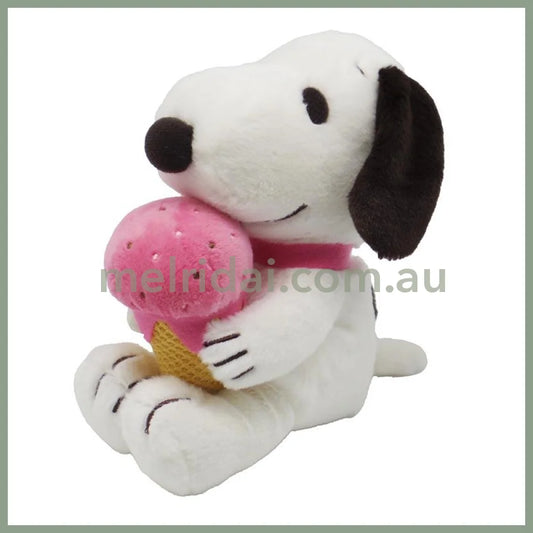 Peanuts | Snoopy Plush Doll H15 X W9 D15Cm (Ice Cream) 史努比 毛绒玩偶/公仔（冰激凌）