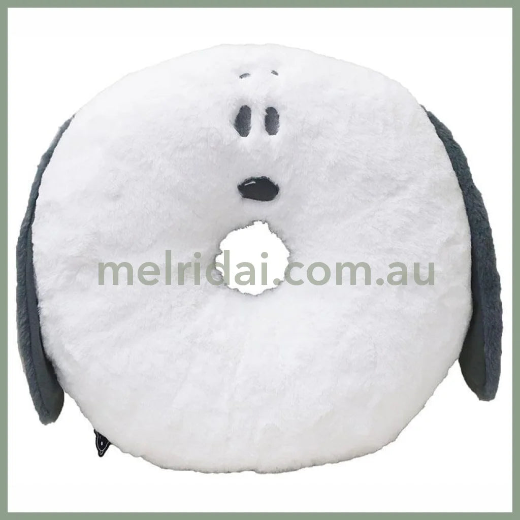 PEANUTS | Snoopy Round Cushion Gray 370x400x100m