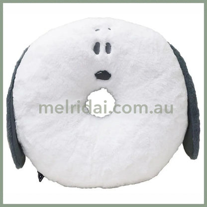 PEANUTS | Snoopy Round Cushion Gray 370x400x100m