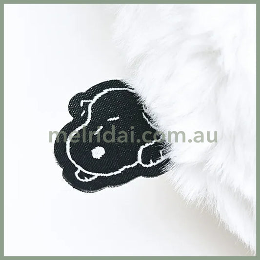 PEANUTS | Snoopy Round Cushion Gray 370x400x100m