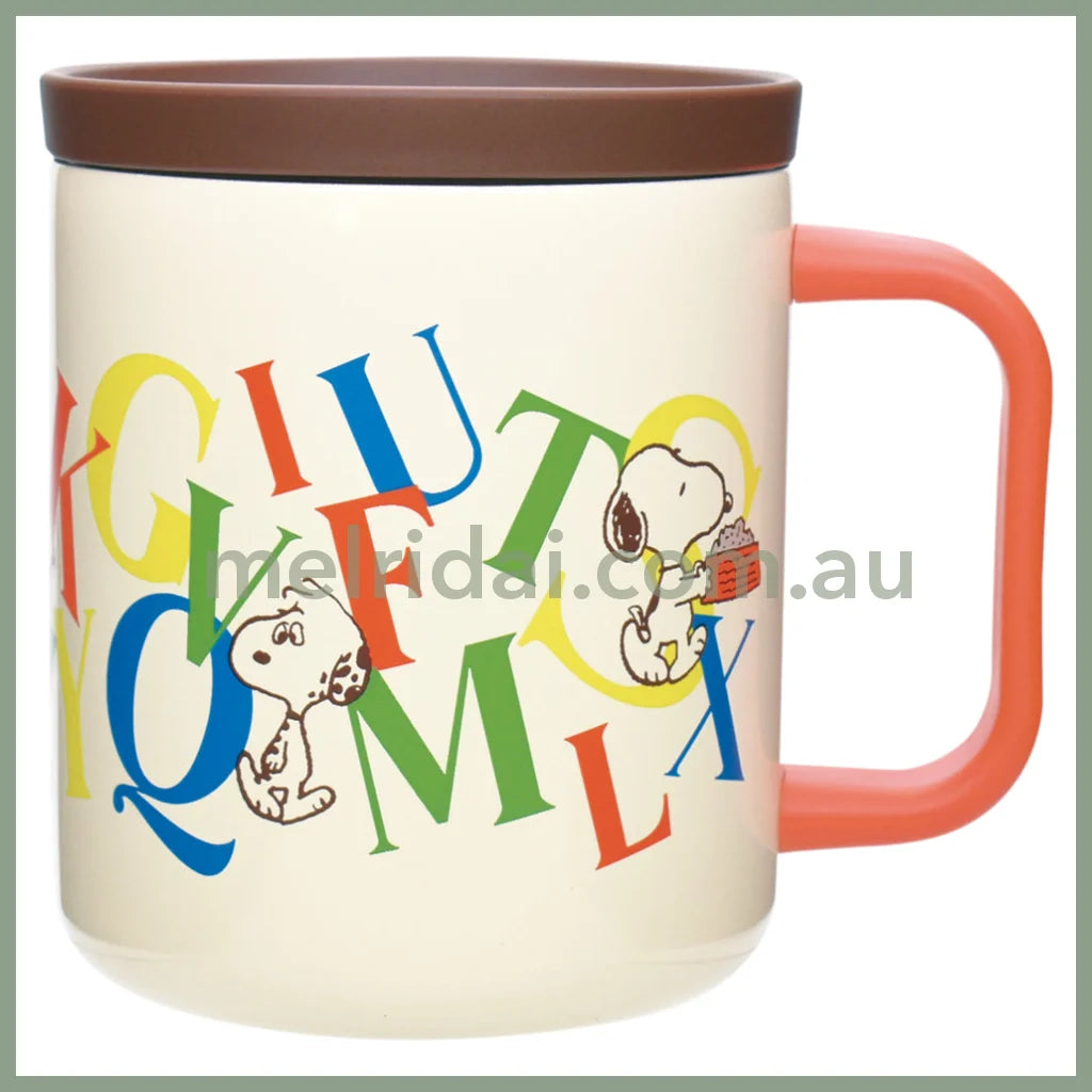 Peanuts | Snoopy Stainless Mug 400Ml (Walk Br Brothers) 史努比 桌面保温杯/马克杯