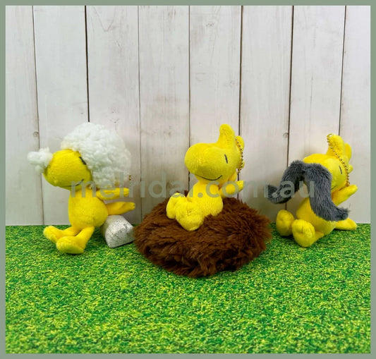Peanuts | Snoopy Woodstock Mascot Holder Keychain 史努比 小鸟糊涂塌客 毛绒挂件/包挂/钥匙链 疗愈系列