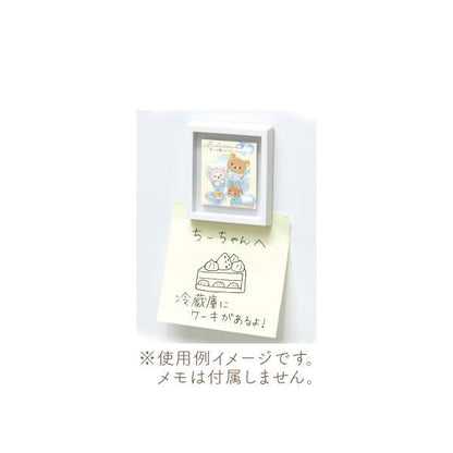 SAN-X | Rilakkuma Mini Frame Magnet Secret Blind Box 60×50×10mm (Umbrella Rain then Sunny)