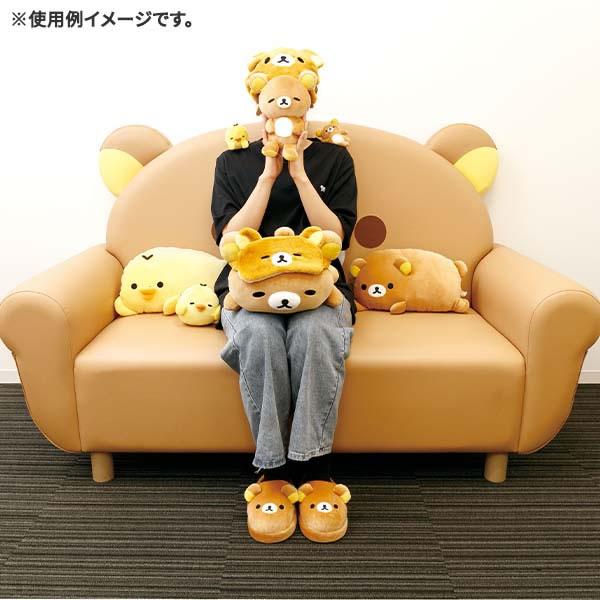 San-X | Rilakkuma Sleep Cuddly Plush Doll 200×300×450Mm (Daradara Lazy Peaceful Good Night Bedside)