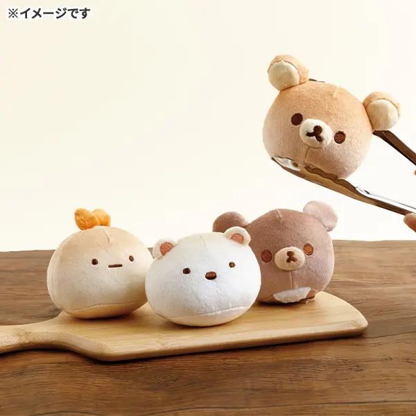 San-X | Rilakkuma Mochi Mochi Plush Toy 70×90×70mm (Anytime Bakery)