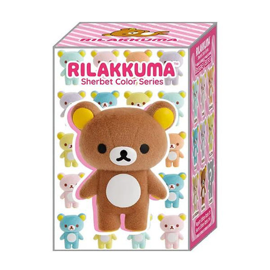 San-X | Rilakkuma Sherbet Color Series Blind Box Secret Figure 120×90×75mm