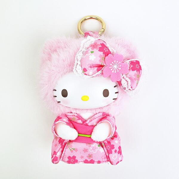 SANRIO | Hello Kitty Fine Face Mini 140x110x70mm (Cherry Blossom Kimono Bear)