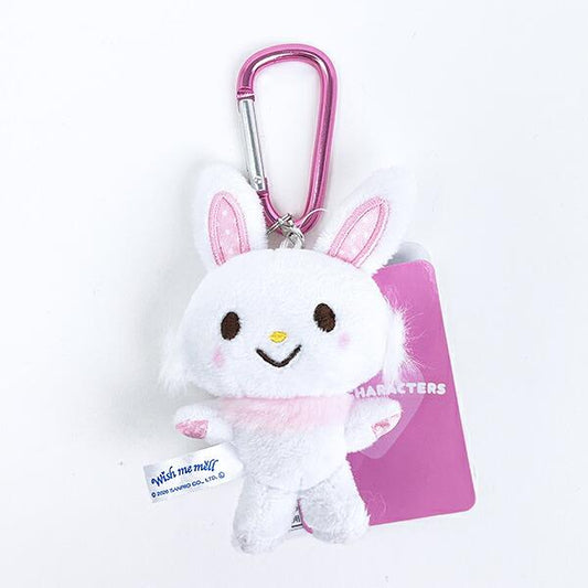 SANRIO | Wish Me Mell Mascot Holder Bag Charm Keychain with Carabiner 105x85x40mm (FUWAKUTA)