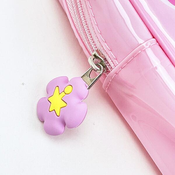 SANRIO | My Melody Style Up Flip Phone Style Long Clear Accessory Case with Carabiner 192×80×50mm (Gogo Gal Collection )