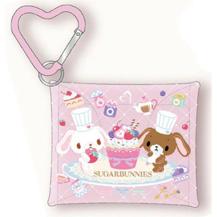 SANRIO | Sugarbunnies Clear Multi Case 80×75×20mm (Love Sweets)