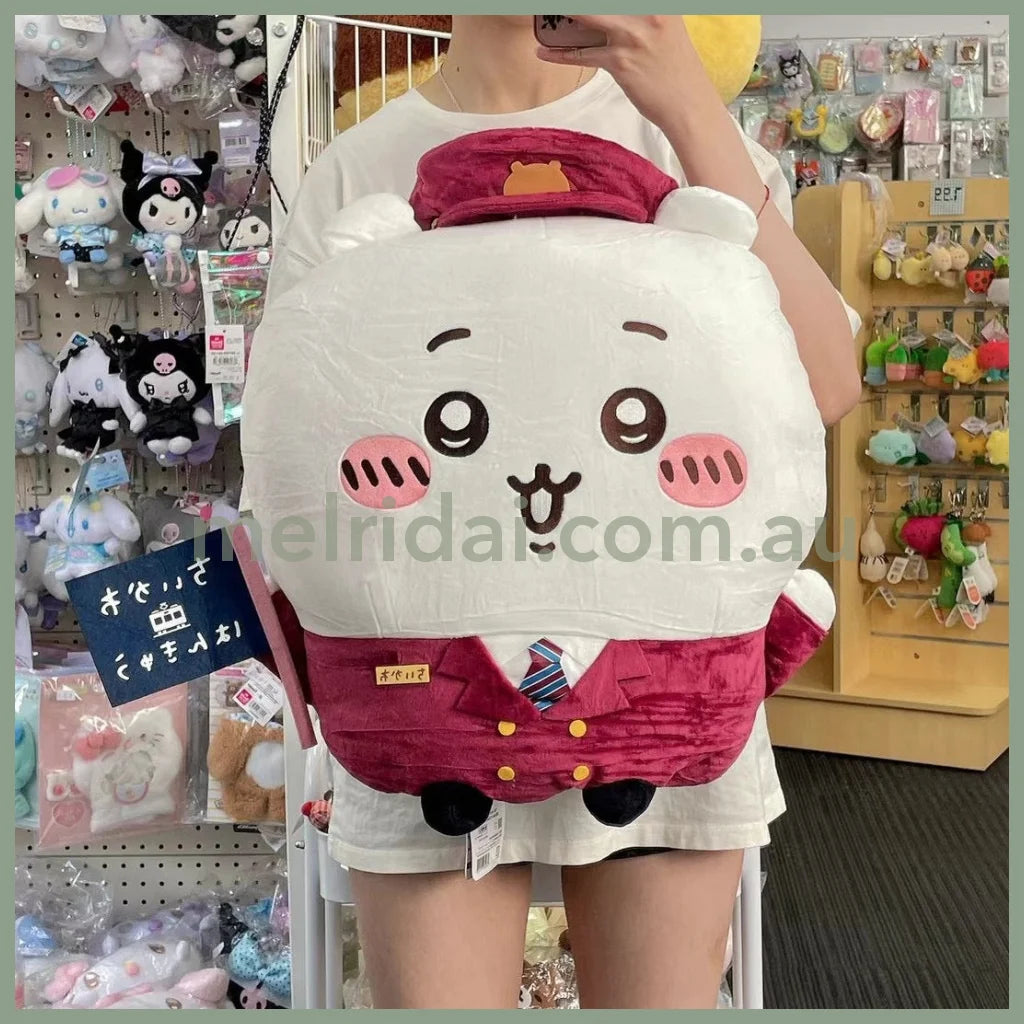 【Pick Up Only】Chiikawa | Chiikawa Big Plush Toy 50Cm×50Cm×26Cmちいかわ×阪急電鉄