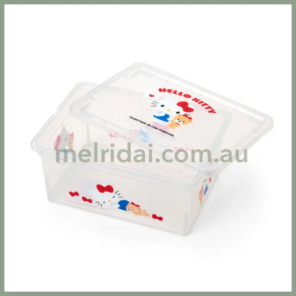 【Pick up only】SANRIO | Storage Case 24.7×17.5×11cm (Hello Kitty)