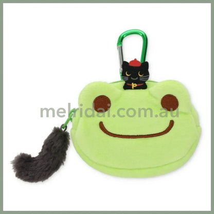 Pickles the Frog | Bag Charm Carabiner Pouch with Pierre Basic 90×120×35mm