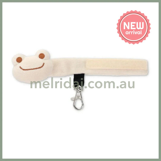Pickles the Frog | Bag Key Holder H2×W8cm (Ivory Color)